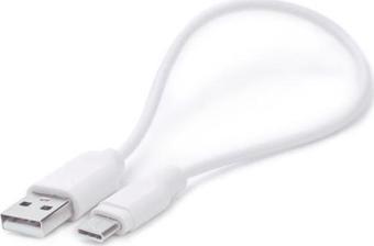 Syrox C69 Type-C - USB Kısa Şarj Kablosu 2A 20cm - Beyaz