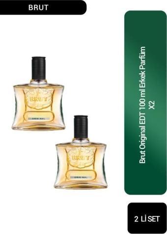 Brut Original EDT 100 ml Erkek Parfüm x 2 Adet