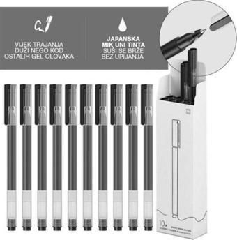 Xiaomi Mi High-Capacity Jel Kalem Siyah (10'lu Paket) (Xiaomi Türkiye Garantili)