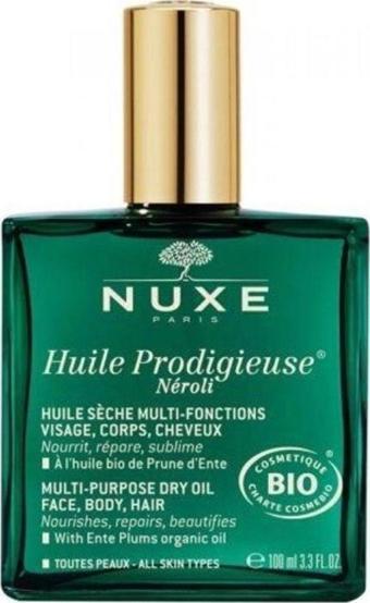 Nuxe Huile Prodigieuse Neroli Nemlendirici Çok Amaçlı Kuru Cilt Bakım Yağı 100 Ml