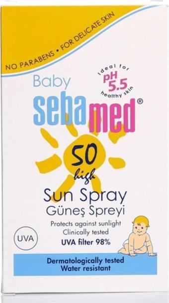 Sebamed Bebek Güneş Spreyi Spf 50 200 Ml