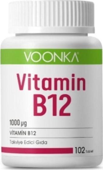 Voonka Vitamin B12 1000 ?G 102 Tablet