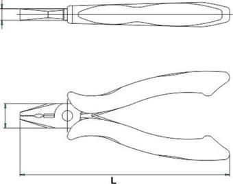 İzeltaş 125Mm Elektronikçi Pense