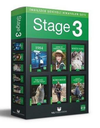 İngilizce Seviyeli Hikayeler Seti - Stage-3 - Kolektif  - MK Publications