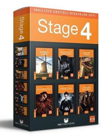 İngilizce Seviyeli Hikayeler Seti - Stage-4 - Kolektif  - MK Publications