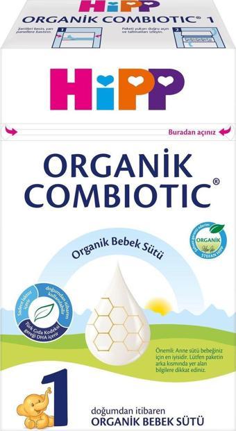 Hipp 1 Organik Bebek Sütü Combiotic 600 gr