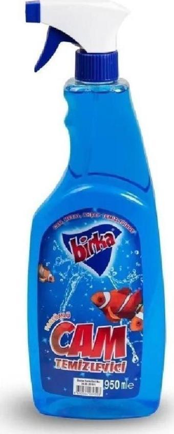 Birka Parfümlü Cam Temizleyici, Trigerli, 15 Adet X 950 ml.