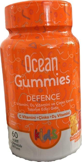 Ocean Gummies Defence 60 Adet Çiğnenebilir Form 8697595873731