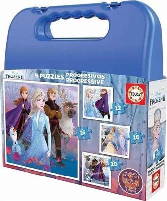 Educa Maleta Progressive Frozen 2 Çanta Puzzle