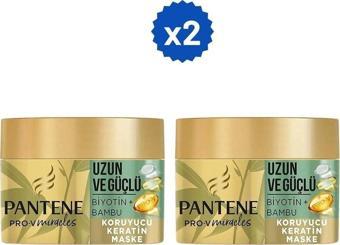 Koruyucu Keratin Maske 160 Ml Biyotin+bambu Uzun Ve Güçlü X2 Adet