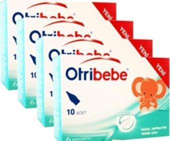 Otribebe Nazal Aspiratör Yedek Ucu 10\'lu 4 Adet