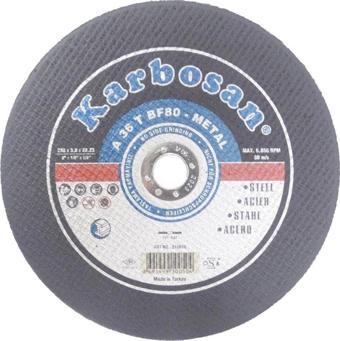 Karbosan 910050 A 36 T BF80 Metal Kesme Diski 230x3.0x22.23mm