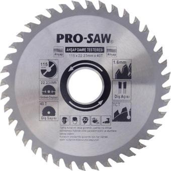 ProSaw PS51202 Ahşap Daire Testere Bıçağı 115x22.23mm 40Diş