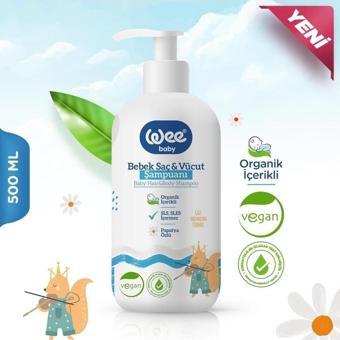 Wee Baby Bebek Saç ve Vücut Şampuanı 500 ML 09103