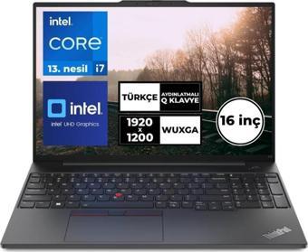 Lenovo Thinkpad E16 Gen1 I7-13700H 32 GB 1 TB SSD 16" Wuxga Win11 Pro 21JQS2MAZX Zi713