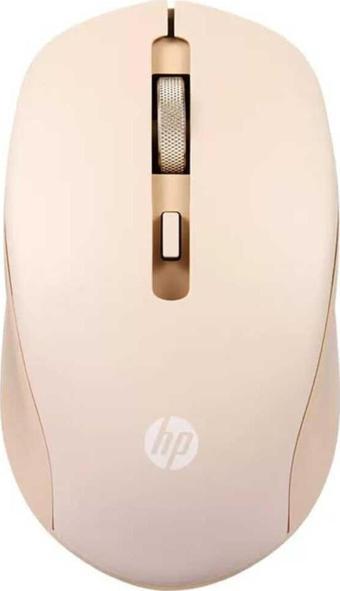 HP S1000 Plus 1600 DPI Kablosuz Wireless Mouse Rose Gold