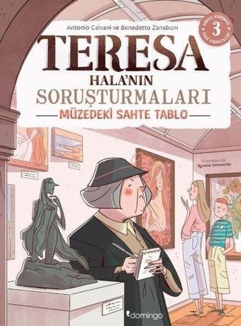 Görsel, Mantıksal ve Bilişsel Beceri Etkinlikleri 7-9 Yaş-Teresa Hala'nın Soruşturmaları 3 (Çıkartma - Domingo Yayınevi