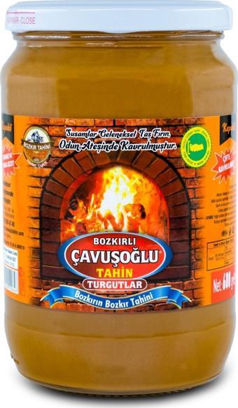 Bozkırlı Çavuşoğlu Bozkır Tahini Kepekli Cam Kavanoz 600g