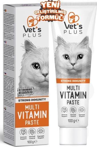 Vet's Plus Multivitamin Malt Macun 100gr (Bağışıklık Sistemi Destekleyici)