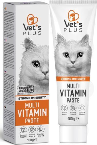 Vet's Plus Multivitamin Malt Macun 100gr (Bağışıklık Sistemi Destekleyici)