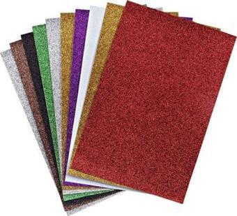 Nova Color Simli Karton 10 Renk 20x30 cm 