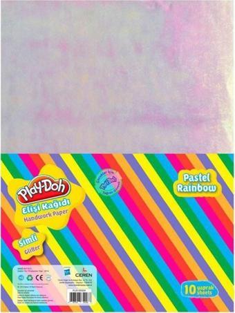 Play-Doh Simli Elişi Kağıdı 10 Renk 