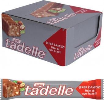 Tadelle Şeker İlavesiz Çikolata 20 gr x 20 Adet