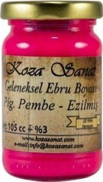 Koza Sanat Koza GELENEKSEL Ebru Boyası 105 cc. Pigment Pembe