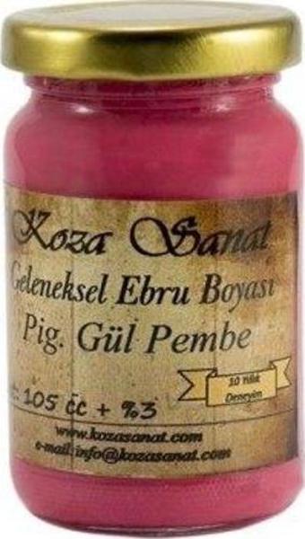 Koza Sanat Koza GELENEKSEL Ebru Boyası 105 cc. Pigment Gülpembe