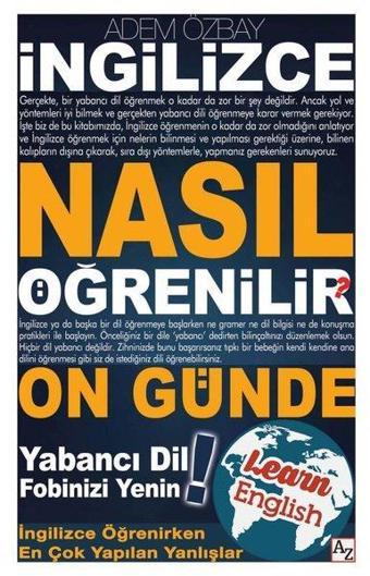 İngilizce Nasıl Öğrenilir? - Adem Özbay - Az Kitap