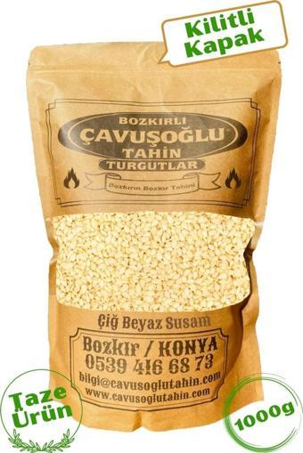 Bozkırlı Çavuşoğlu Çiğ (KAVRULMAMIŞ) Beyaz Susam 1000g