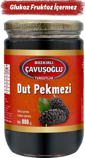 Bozkırlı Çavuşoğlu Dut Pekmezi Cam Kavanoz 800g