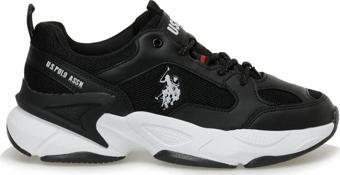 U.S. Polo Assn. MAYBE WMN Beyaz Kalın Taban Kadın Sneaker Ayakkabı