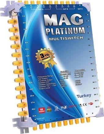 10*64 KASKATLI UYDU SANTRALİ MAG PLATINUM (2818)