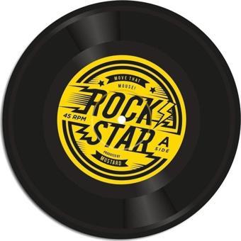 MUSTARD Rock N Roll Mouse Pad