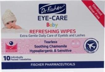 Dr.Fischer EyeCare Bebek Steril Göz Temizleme Mendili - 10'lu Seyahat Paketi