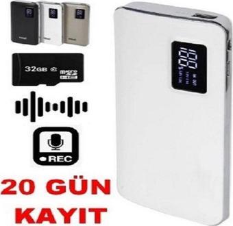 kamera online Powerbank Ses Kayıt Cihazı 20 Gün Kesintisiz Kayıt