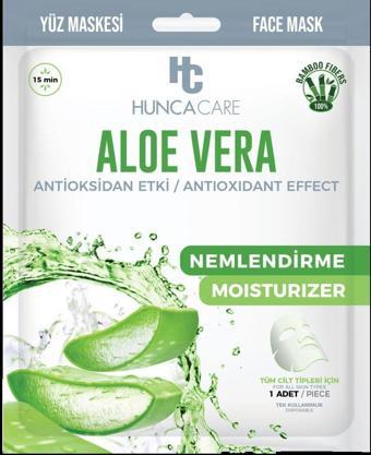 HUNCA CARE ALEO VERA KAĞIT YÜZ MASKE – ANTİOKSİDAN ETKİ / ANTIOXIDANT EFFECT