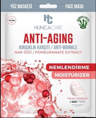 HUNCA CARE ANTI-AGING KAĞIT YÜZ MASKE – KIRIŞIKLIK KARŞITI ANTI WRINKLE