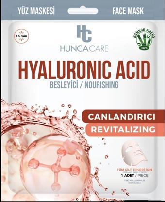 HUNCA CARE HYALURONIC ACID KAĞIT YÜZ MASKE - BESLEYİCİ / NOURISING