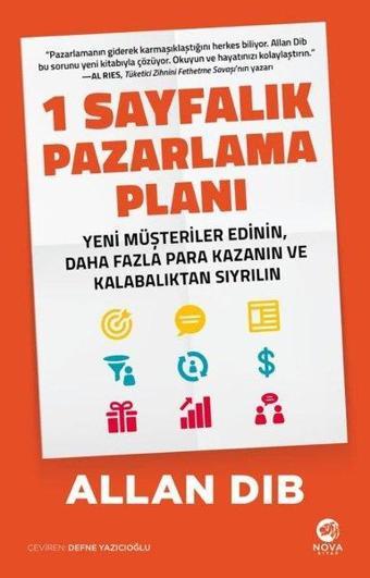 1 Sayfalık Pazarlama Planı - Allan Dib - Nova Kitap