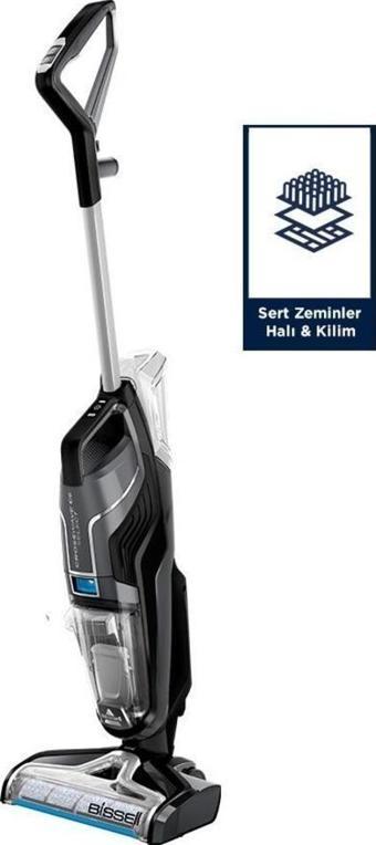 Bissell Crosswave C6 Cordless Select Kablosuz Dikey Süpürme Ve Silme Makinesi