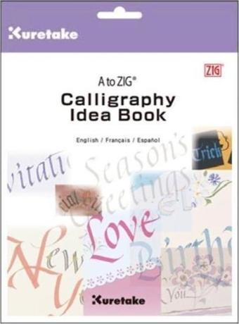 Zig Calligraphy Idea Book Kaligrafi Eğitim Kitapçığı