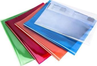Brons Hazır Kitap Kabı 10'lu Paket Karışık Renk