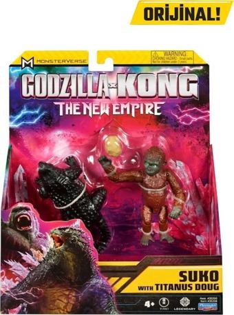 Godzilla Ve Kong Aksiyon Figür Suko With Titanus Doug