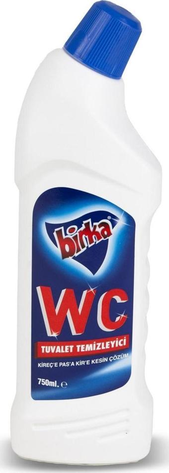 Birka WC Tuvalet Temizleyici 750 ml. X 4 Adet