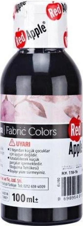 Red Apple Kumaş Boyası 100 ml Siyah