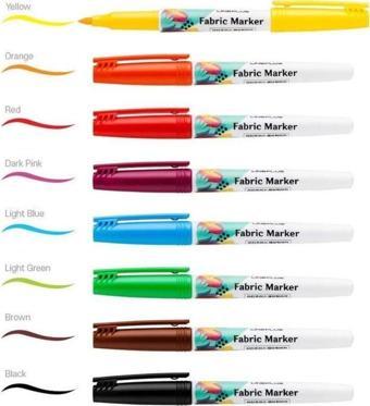 Lineplus Fabric Marker Kumaş Boyama Kalemi 8 Renk