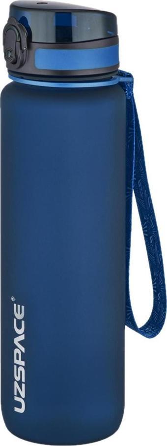 Uzspace Büyük Boy 28 cm 1000 ml 1 litre Tritan Su Matarası 14 Renk FiftyFifty Softtouch