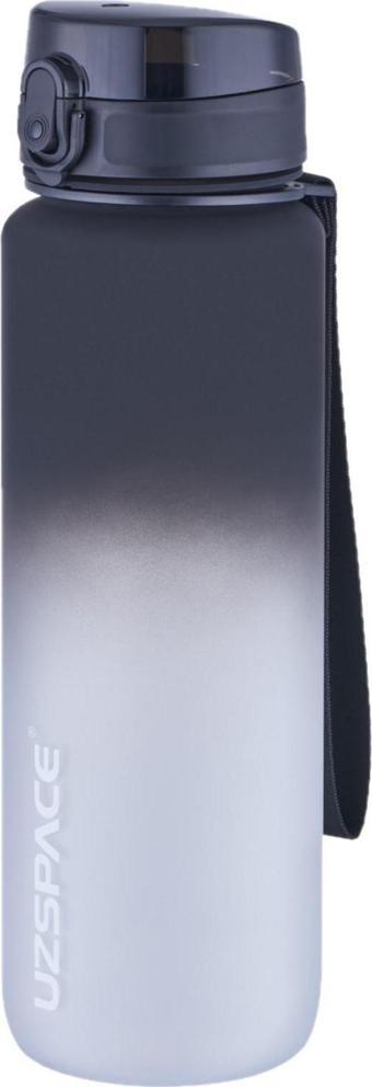 Uzspace FiftyFifty 1000ml BÜYÜK BOY Çift Renk Softtouch FF Collection Tritan Su Matarası